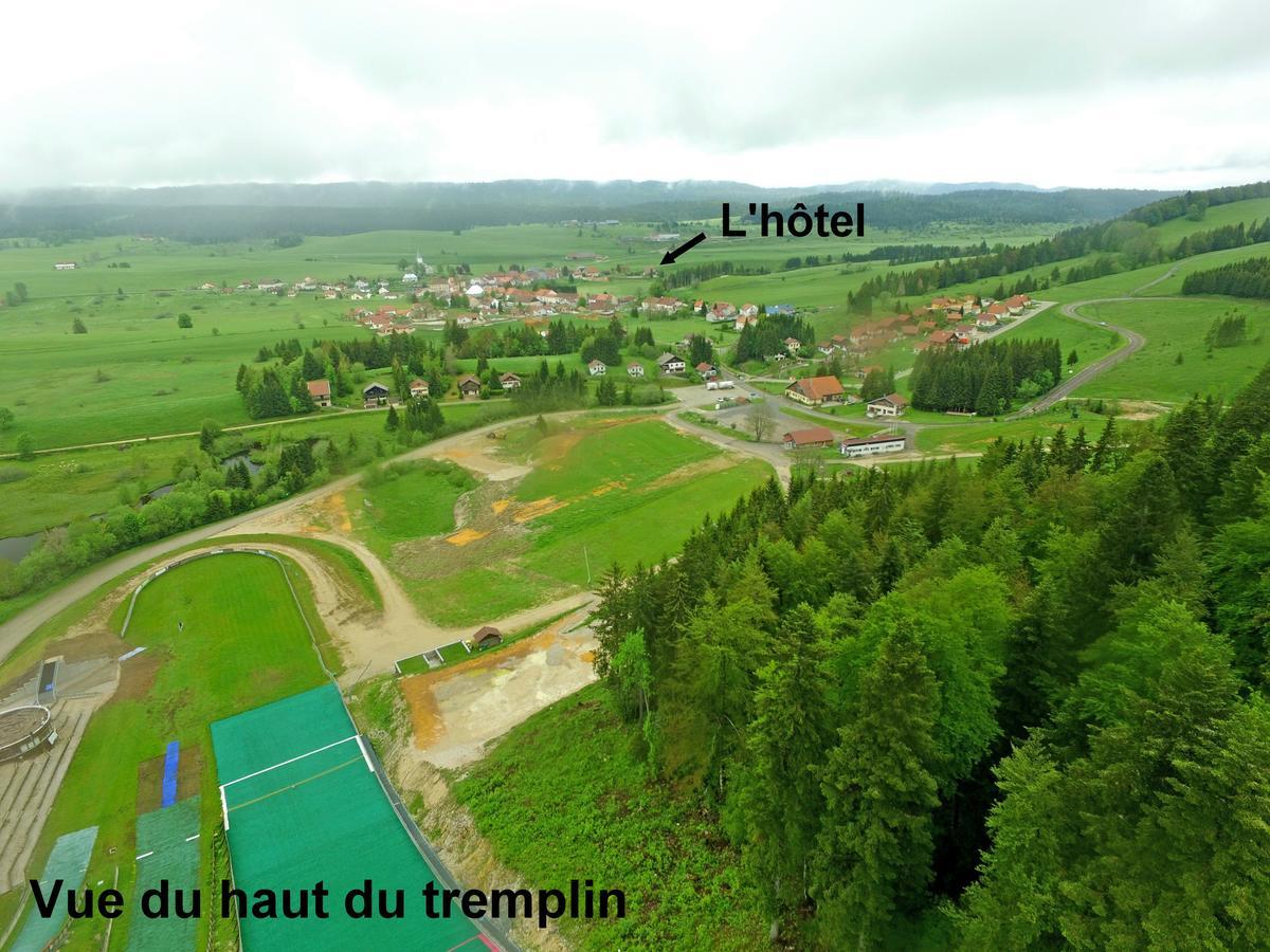 Hotel Auberge Du Grand Git La Chaux Neuve Екстериор снимка